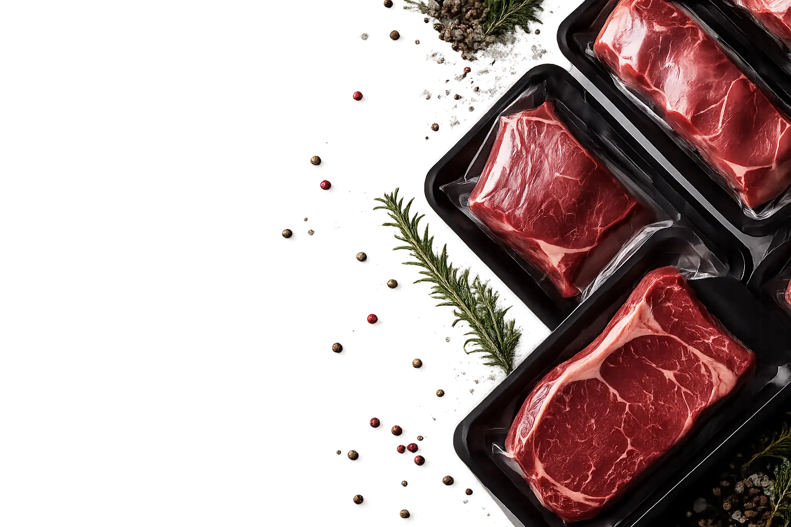 Coupes de viande sélectionnées